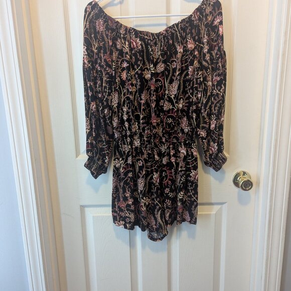 Free People floral romper - pit to pit 24" - Picture 3 of 9